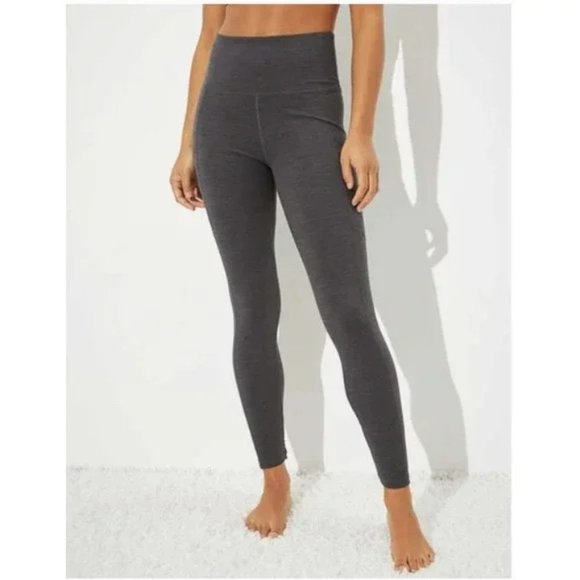 American Eagle Everything Pocket Legging Highest Waist NWT Gray - Picture 2 of 12